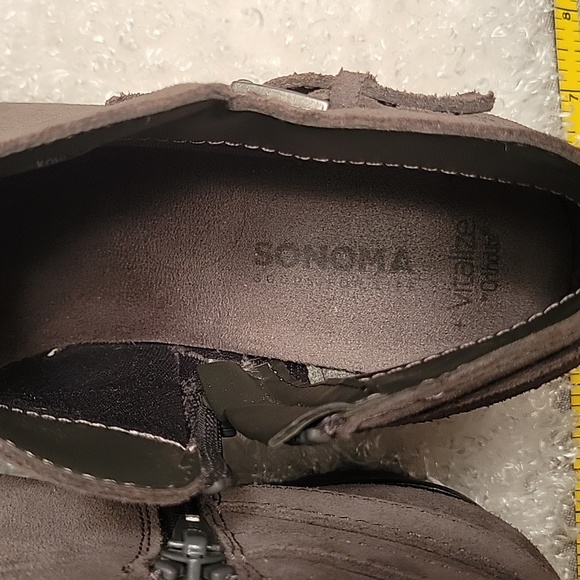 Sonoma Vitalize Dark Gray Suede Bootie - Picture 10 of 13